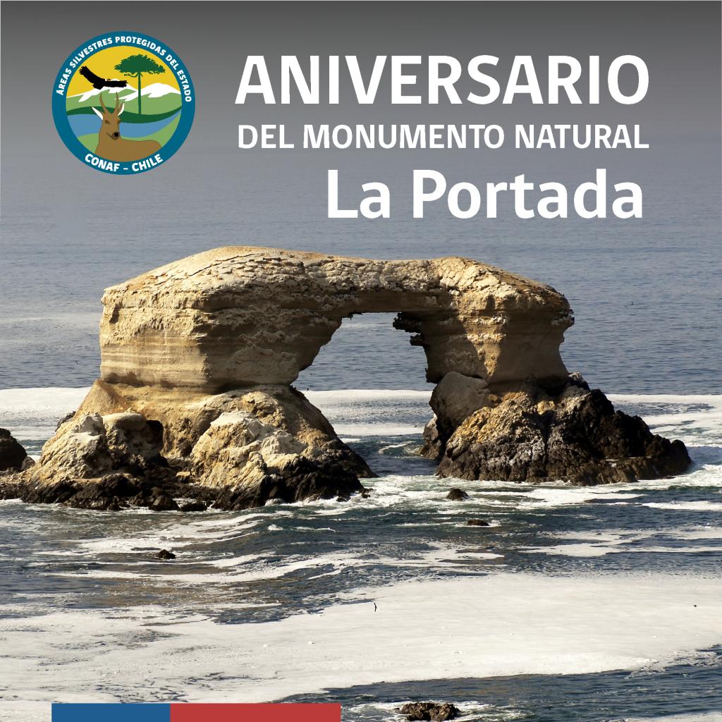 Aniversario Monumento Natural La Portada – Sistema Nacional de Áreas  Silvestres del Estado